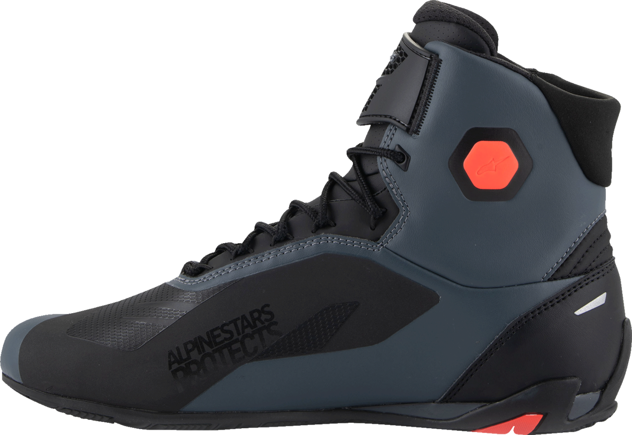 ALPINESTARS Faster-4 Shoes - Black/Gray/Red - US 13 2510425-1130-13
