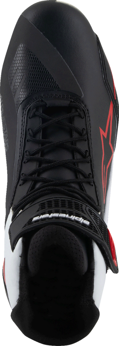 ALPINESTARS Faster-4 Shoes - Black/White/Red - US 12 2510425-123-12