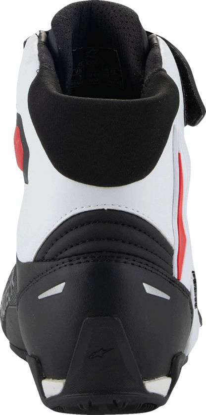 ALPINESTARS Faster-4 Shoes - Black/White/Red - US 12 2510425-123-12