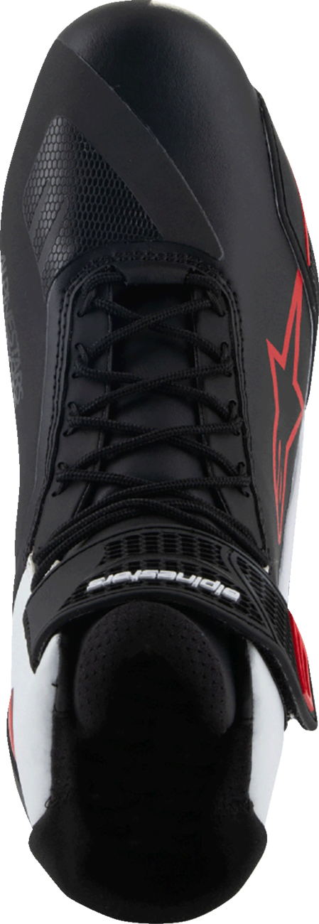 ALPINESTARS Faster-4 Shoes - Black/White/Red - US 14 2510425-123-14