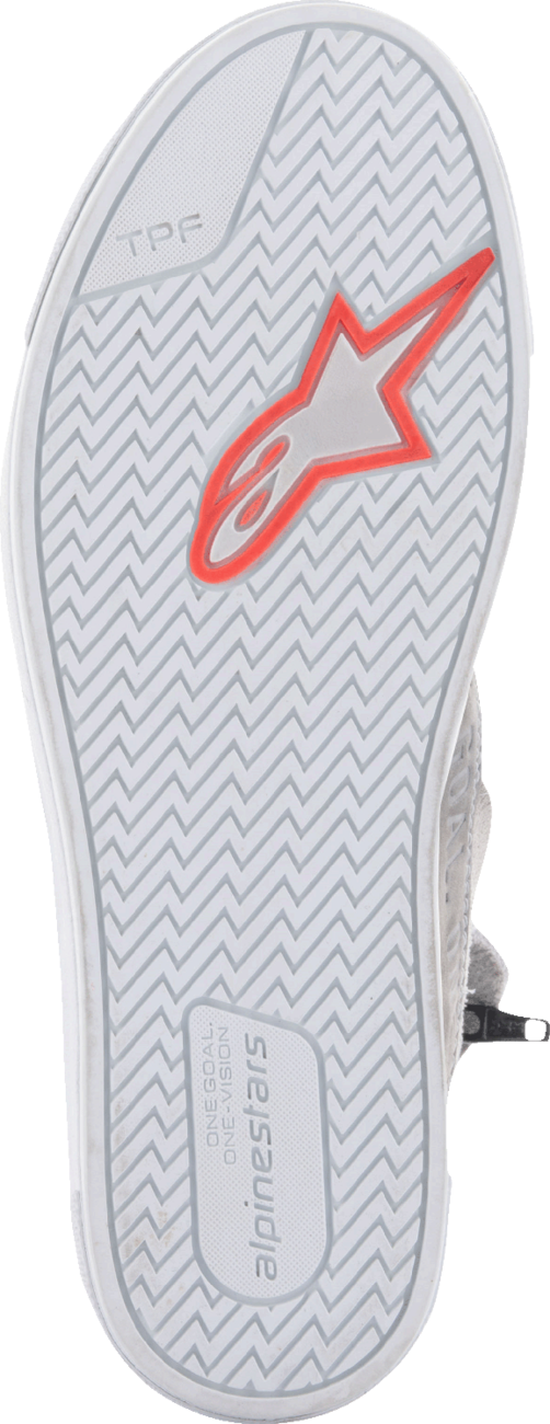 ALPINESTARS Stated Shoes - Gray/Red/White - US 9 / EU 42 2540124-9251-9