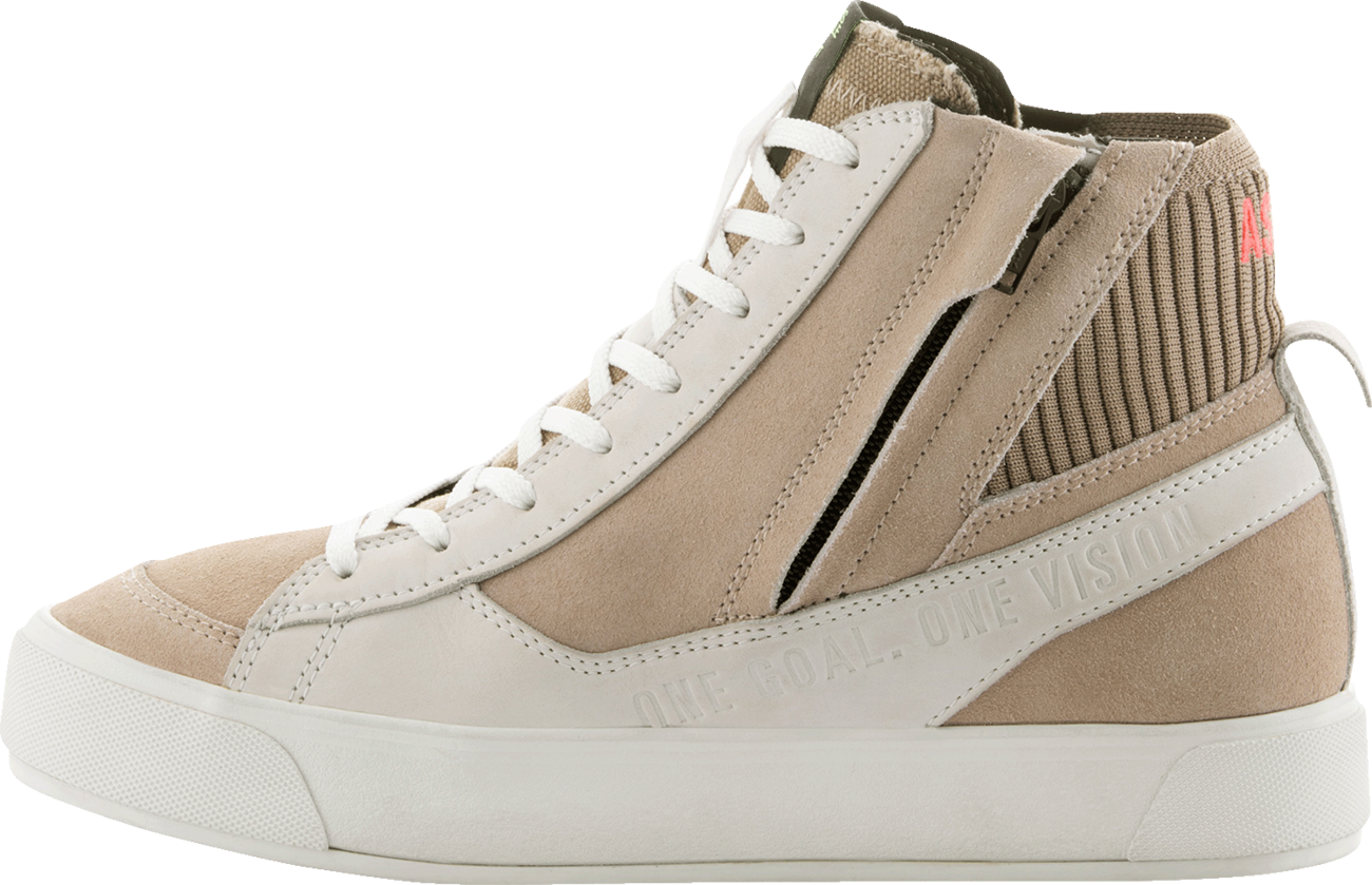 ALPINESTARS Stella Stated Podium Shoes - White/Brown - US 11 / EU 43.5 2540224-2008-11