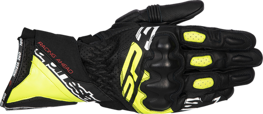 ALPINESTARS SP-3 Gloves - Black/Fluo Yellow/White - 2XL 3550925-158-2X