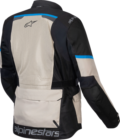 ALPINESTARS Andes Air Drystar® Jacket - Black/Laurel Gray/Bright Blue - Medium 3207924-1479-M