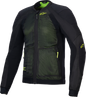 ALPINESTARS Troop-Air Jacket - Black/Fluo Yellow - 4XL 3301225-168-4XL