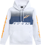 ALPINESTARS Specter Pullover Hoodie - White - Medium 1215-51500-20-M