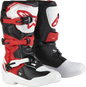 ALPINESTARS Youth Tech3S Boots - White/Black/Red - US 4 / EU 37 2014024-2030-4