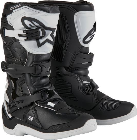 ALPINESTARS Youth Tech3S Boots - Black/White - US 6 / EU 39 2014024-21-6