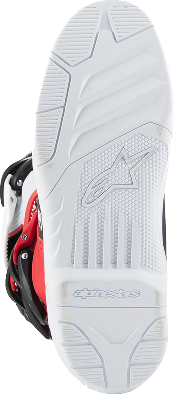 ALPINESTARS Youth Tech3S Boots - White/Black/Red - US 5 / EU 38 2014024-2030-5