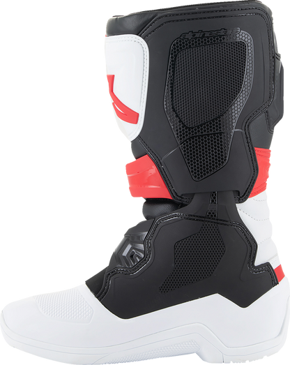 ALPINESTARS Youth Tech3S Boots - White/Black/Red - US 5 / EU 38 2014024-2030-5
