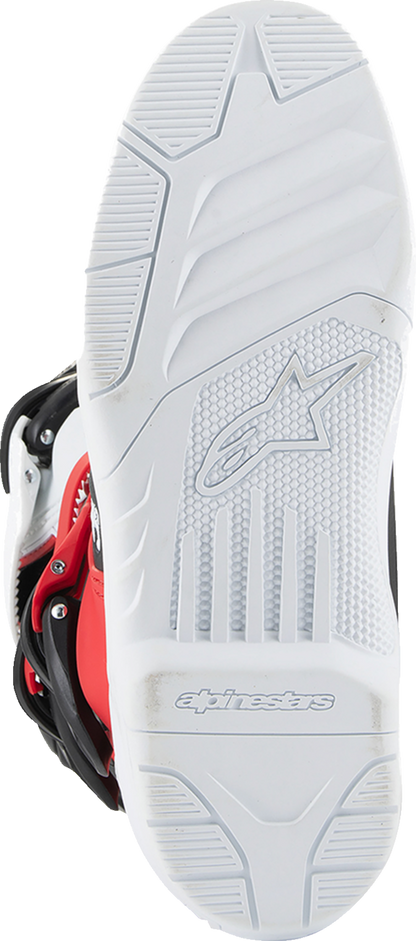 ALPINESTARS Youth Tech3S Boots - White/Black/Red - US 8 / EU 42 2014024-2030-8
