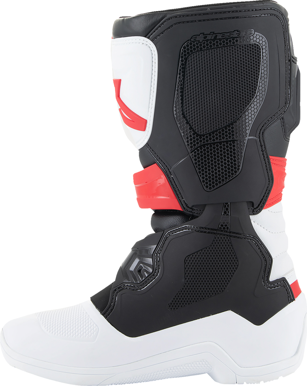 ALPINESTARS Youth Tech3S Boots - White/Black/Red - US 4 / EU 37 2014024-2030-4