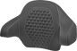 SADDLEMEN Tour Pack Backrest Pad - Honeycomb - White Stitching - FLH/FLT '14-'24 814-07-19006