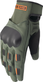 THOR Range Gloves - Army/Orange - Medium 3330-8265