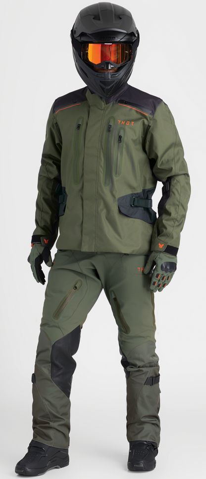 THOR Range Pants - Army/Orange - US 36 2901-12109