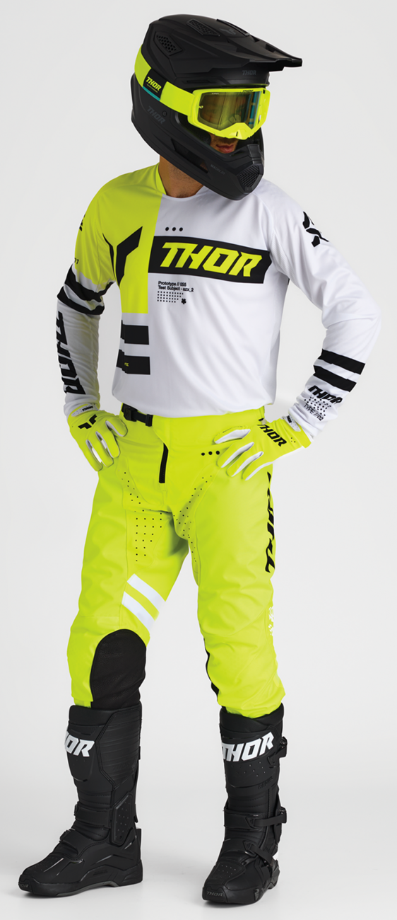 THOR Launchmode Dozer Pants - Acid/Black - US 40 2901-11984