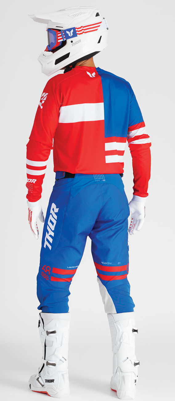 THOR Launchmode Patriot Pants - Red/White/Blue - US 42 2901-11994