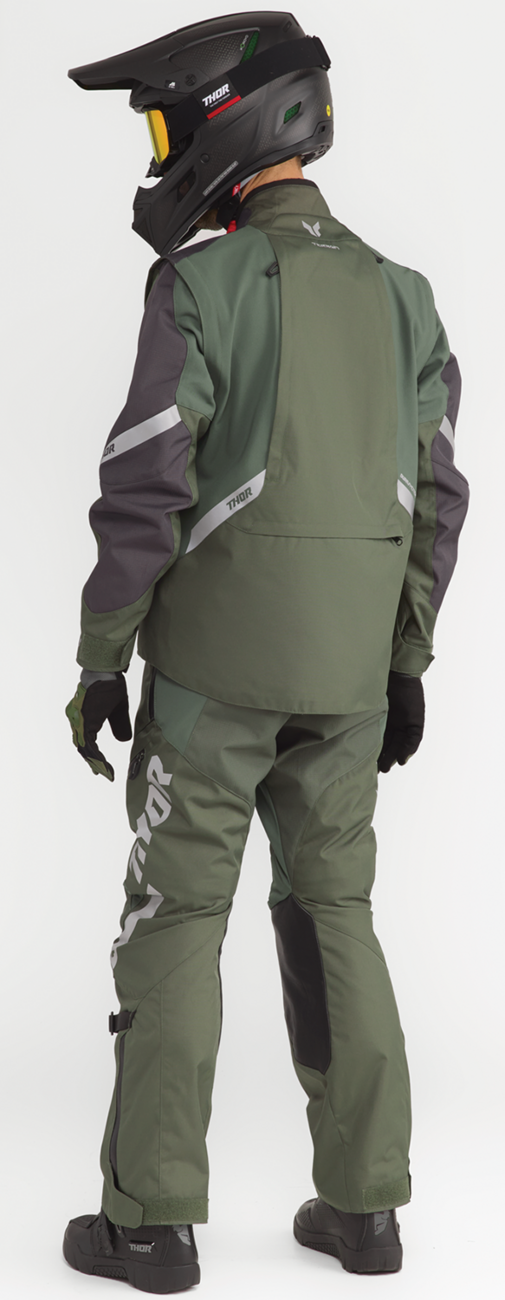 THOR Terrain Over-the-Boot Pants - Army/Charcoal - US 30 2901-12150