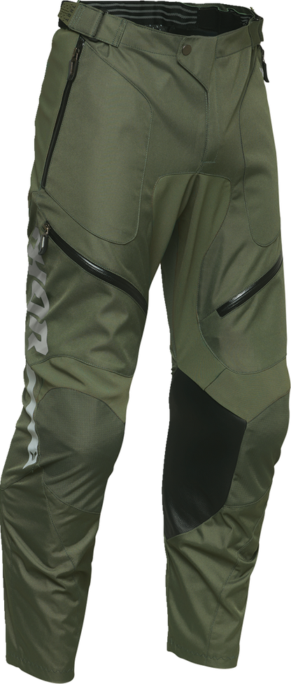 THOR Terrain In-the-Boot Pants - Army/Charcoal - US 36 2901-12186