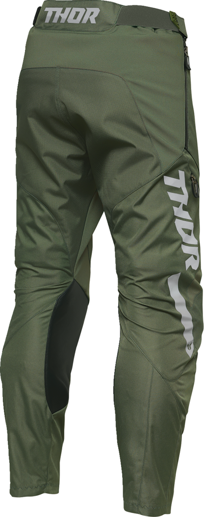 THOR Terrain In-the-Boot Pants - Army/Charcoal - US 48 2901-12192