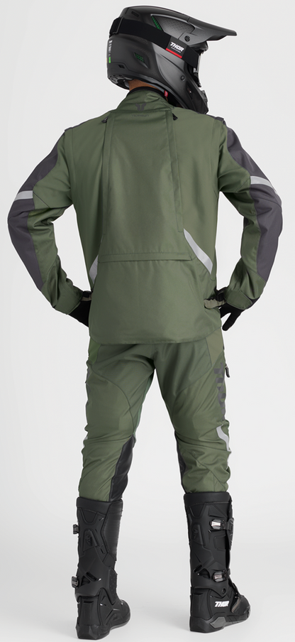 THOR Terrain In-the-Boot Pants - Army/Charcoal - US 48 2901-12192