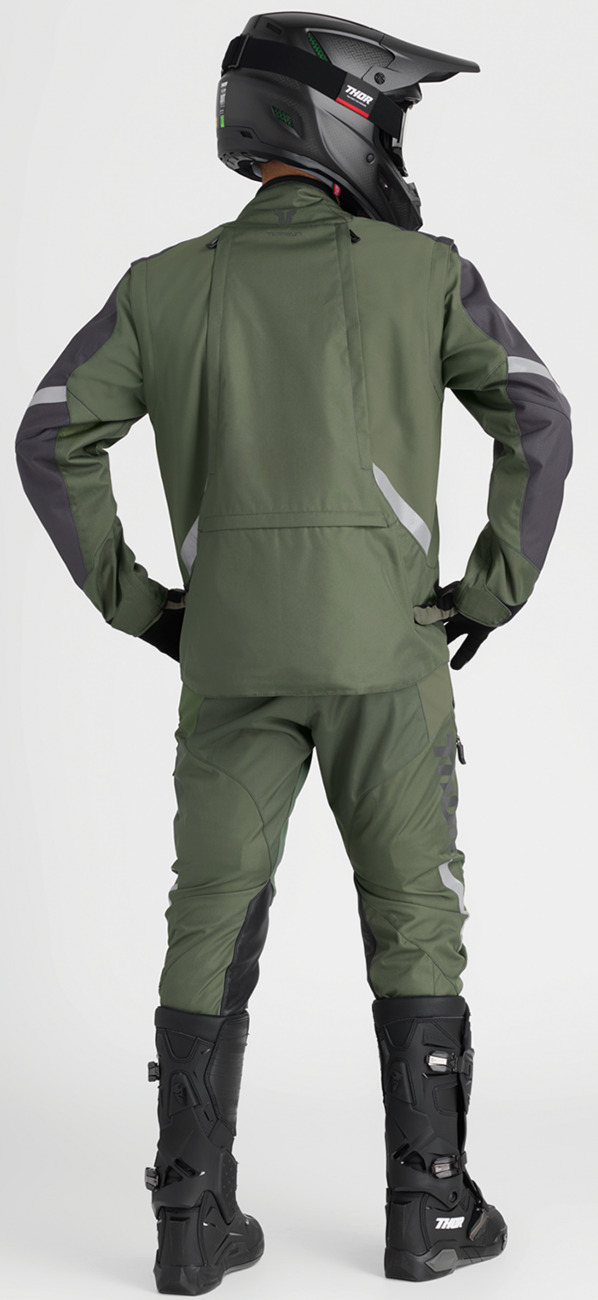 THOR Terrain In-the-Boot Pants - Army/Charcoal - US 32 2901-12184