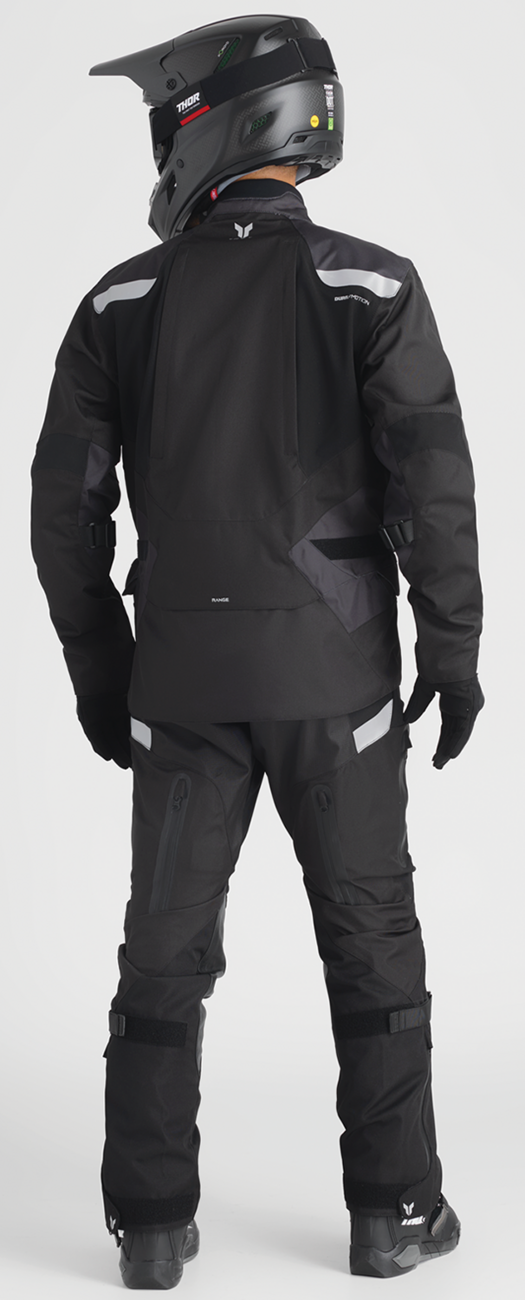 THOR Range Jacket - Black/Heather - Small 2920-0843