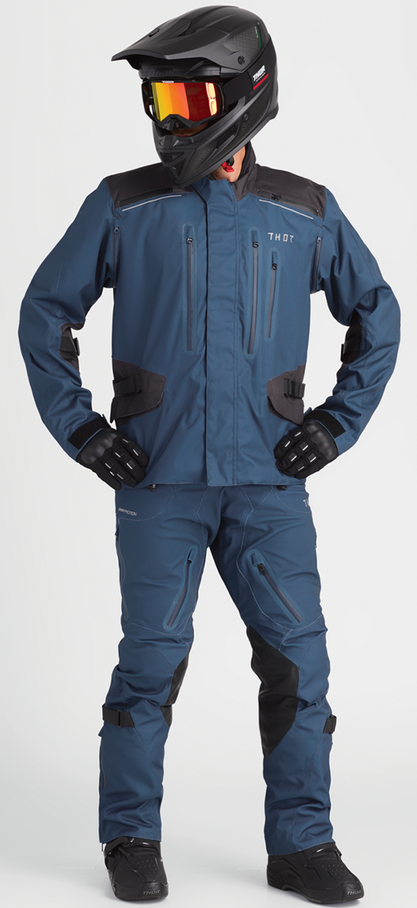 THOR Range Jacket - Steel - Large 2920-0857