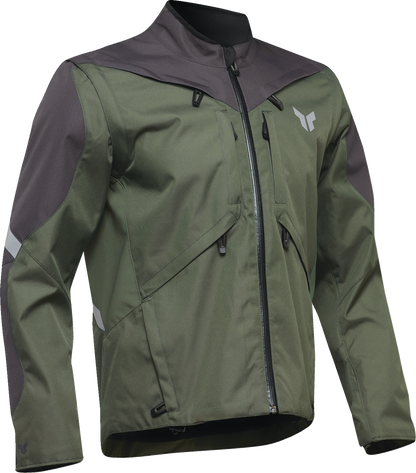 THOR Terrain Jacket - Army/Charcoal - 3XL 2920-0871