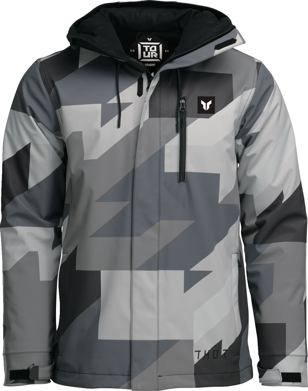 THOR Tour Jacket - Brave Black/Camo - XL 2920-0864