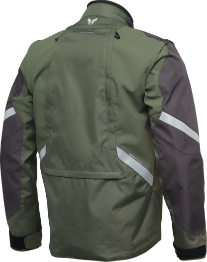 THOR Terrain Jacket - Army/Charcoal - Large 2920-0868