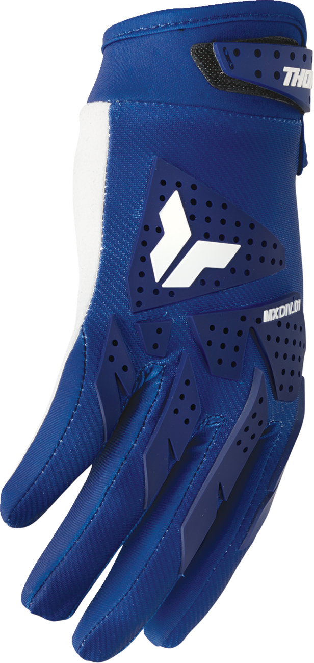 THOR Launchmode XP Gloves - Navy - Medium 3330-8177