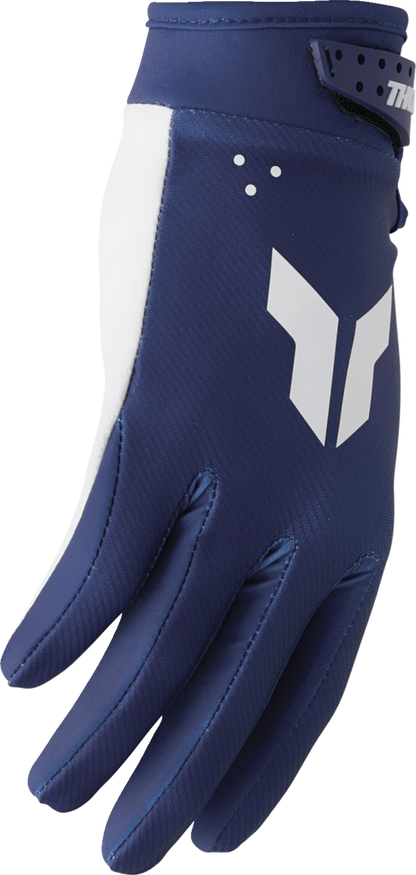 THOR Launchmode Gloves - Navy - Medium 3330-8202