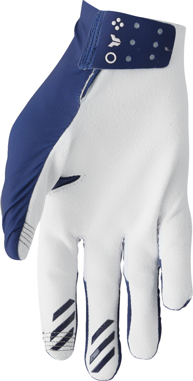 THOR Sportmode Iconic Gloves - Navy/White - Small 3330-8231