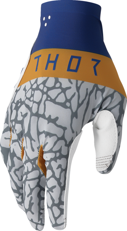 THOR Sportmode Bravo Gloves - Navy/Copper - XL 3330-8240