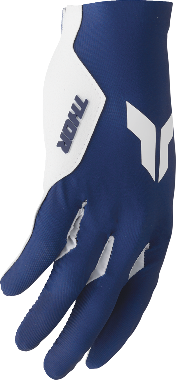 THOR Sportmode Iconic Gloves - Navy/White - Small 3330-8231