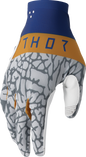 THOR Sportmode Bravo Gloves - Navy/Copper - Medium 3330-8238