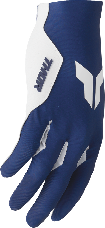 THOR Sportmode Iconic Gloves - Navy/White - Large 3330-8233