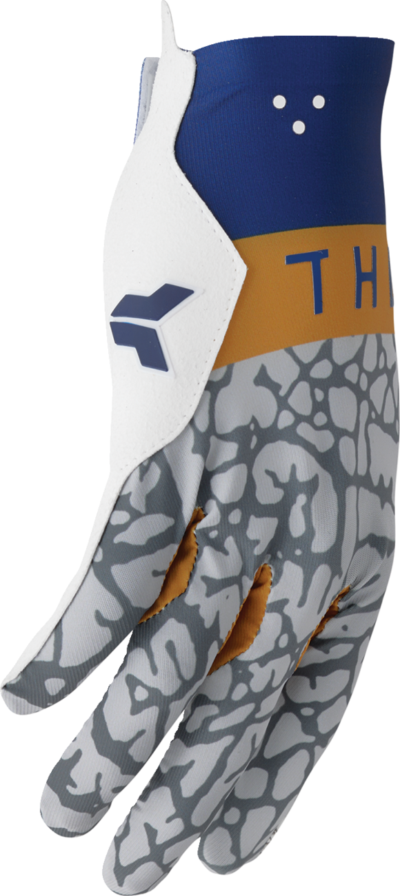THOR Sportmode Bravo Gloves - Navy/Copper - XL 3330-8240