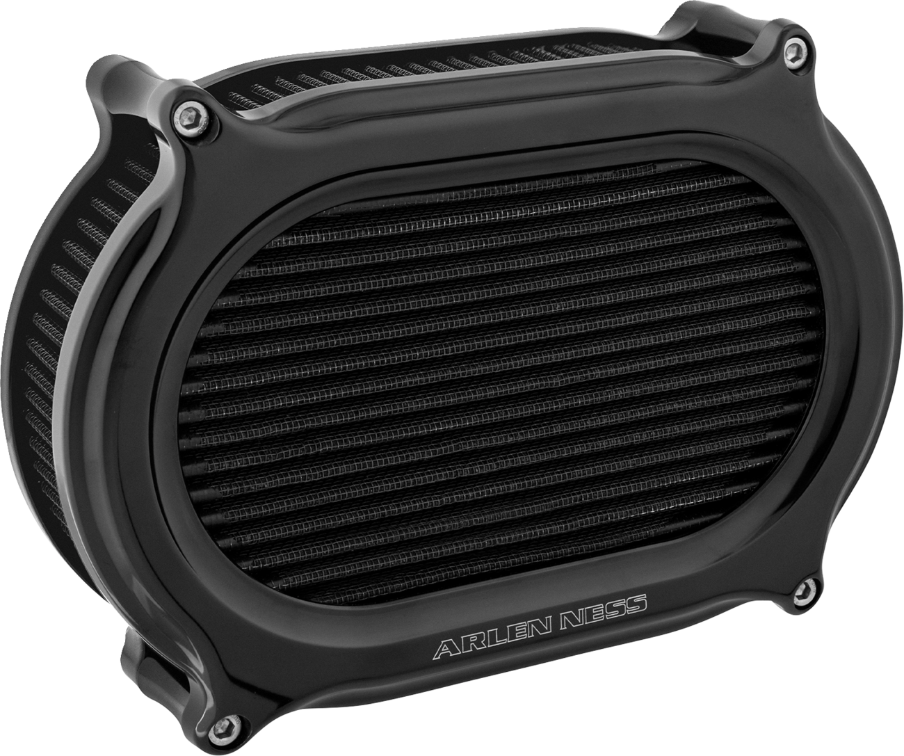 ARLEN NESS Stage 2 Oval Air Cleaner Kit - All Black 600-174