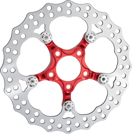 ARLEN NESS Spider Front Brake Rotor 12-3/8 inch for Harley Davidson 2012-2019