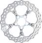 ARLEN NESS Spider Front Brake Rotor 12-19/32 inch Chrome Part 300-112 for Harley Davidson