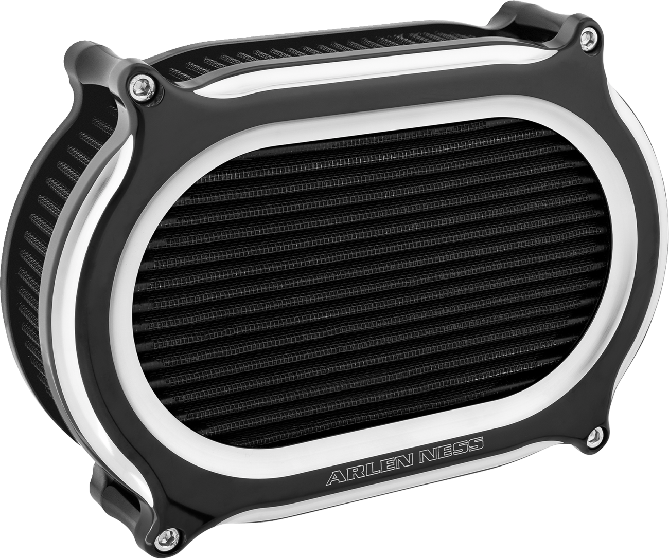 ARLEN NESS Stage 2 Oval Air Cleaner Kit - Black 600-196
