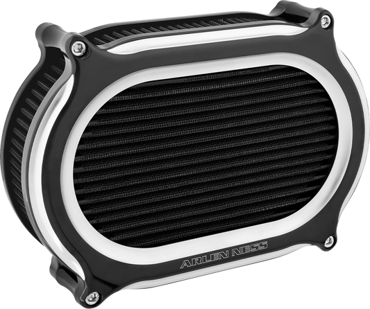 ARLEN NESS Stage 2 Oval Air Cleaner Kit - Black (Part No. 600-208)