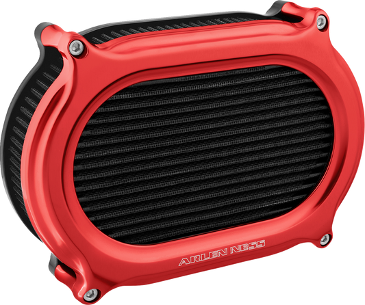 ARLEN NESS Stage 2 Oval Air Cleaner Kit - Red (Part No. 600-210)