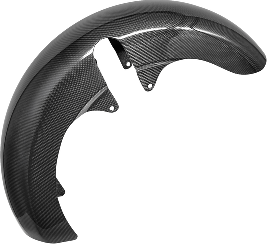 ARLEN NESS Front Fender - Fat Wrapper - 18" - Carbon Fiber - FLT '24-'25 210-042
