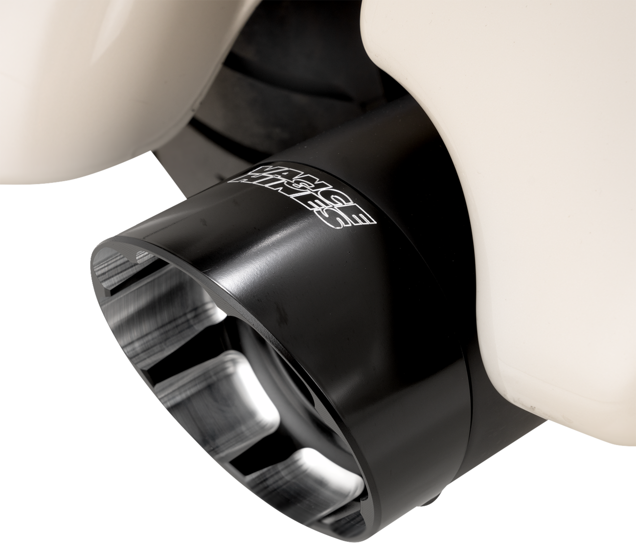 VANCE & HINES Razorback 450 Slip-On Mufflers - Black - M8 Bagger 47960