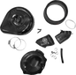 S&S CYCLE Stealth Air Cleaner Kit with Cover - Black - Indian 170-0777