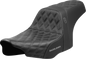 SADDLEMEN Pro Series SDC Performance Seat - Gray Stitching - w/o Backrest - FLT/FLH '23-'24 SC82307D2