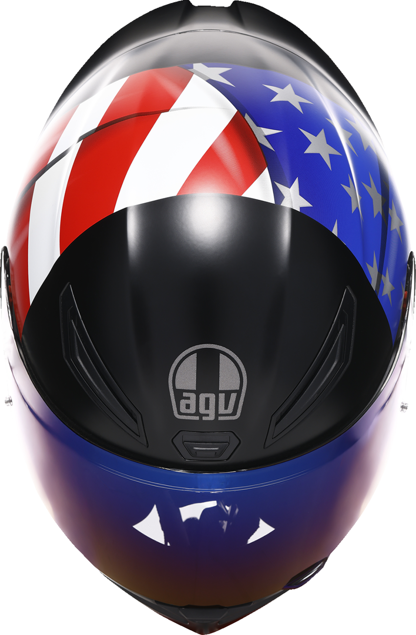 AGV K1 S Helmet - US Flag - Red/White/Blue - Small 2118394003-068-S